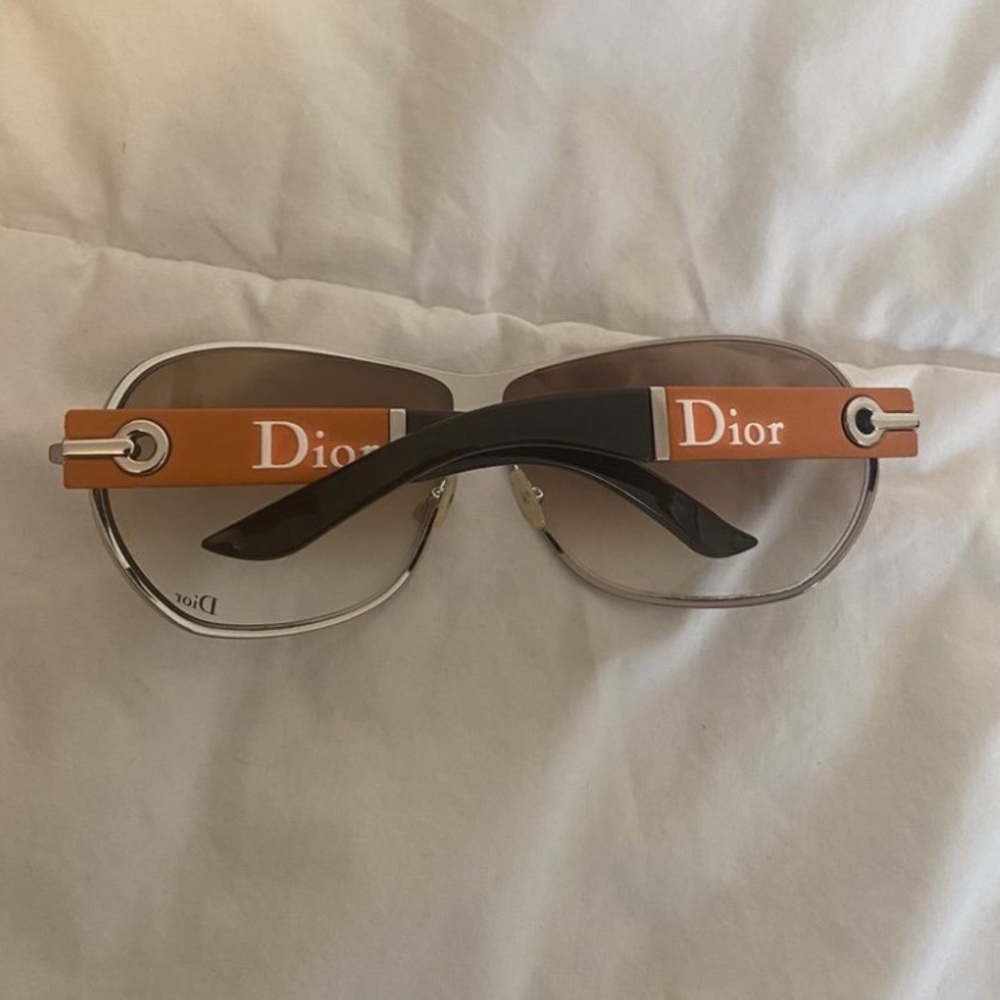 Vintage Dior Logo2 Sunglasses - Picture 4 of 8